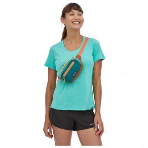 Patagonia Ultralight Black Hole® Mini Hip Pack 1L in Patchwork: Current Blue